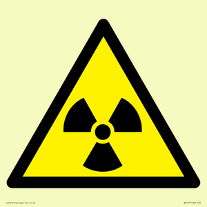 WN127: W003 Warning: Radioactive material or ionizing radiation