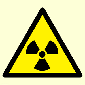 WN127: W003 Warning: Radioactive material or ionizing radiation