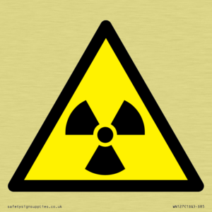 WN127: W003 Warning: Radioactive material or ionizing radiation