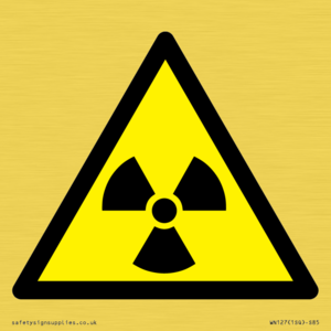 WN127: W003 Warning: Radioactive material or ionizing radiation