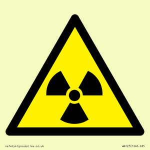 WN127: W003 Warning: Radioactive material or ionizing radiation