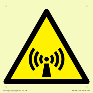 WN128: W005 Warning: Non-ionizing radiation