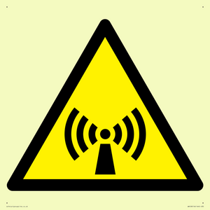 WN128: W005 Warning: Non-ionizing radiation