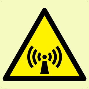 WN128: W005 Warning: Non-ionizing radiation