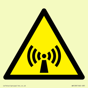 WN128: W005 Warning: Non-ionizing radiation