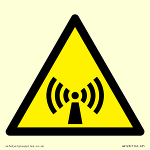 WN128: W005 Warning: Non-ionizing radiation