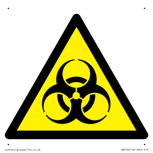 WN129: W009 Warning: Biological hazard