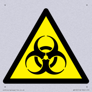 WN129: W009 Warning: Biological hazard