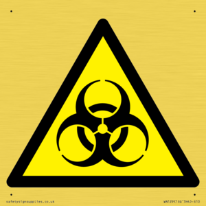 WN129: W009 Warning: Biological hazard