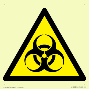 WN129: W009 Warning: Biological hazard