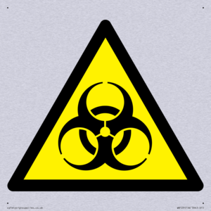 WN129: W009 Warning: Biological hazard