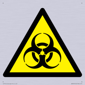 WN129: W009 Warning: Biological hazard