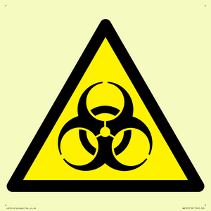 WN129: W009 Warning: Biological hazard
