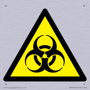 WN129: W009 Warning: Biological hazard
