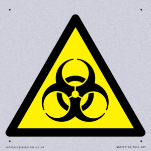 WN129: W009 Warning: Biological hazard