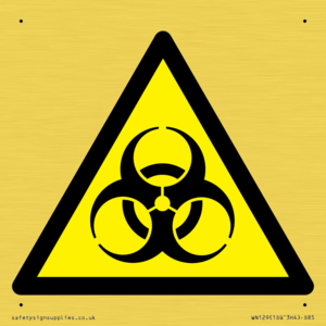 WN129: W009 Warning: Biological hazard
