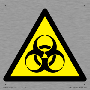 WN129: W009 Warning: Biological hazard