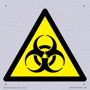 WN129: W009 Warning: Biological hazard