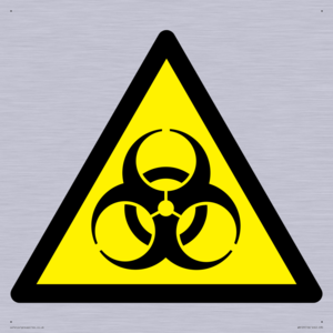 WN129: W009 Warning: Biological hazard