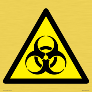 WN129: W009 Warning: Biological hazard