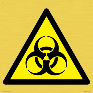 WN129: W009 Warning: Biological hazard
