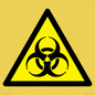 WN129: W009 Warning: Biological hazard