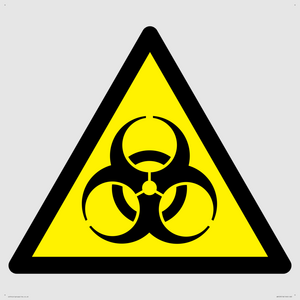 WN129: W009 Warning: Biological hazard