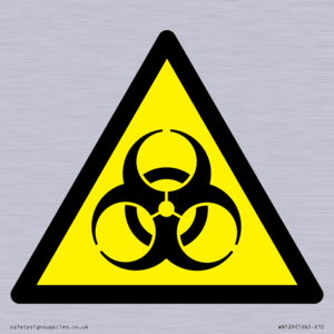 WN129: W009 Warning: Biological hazard