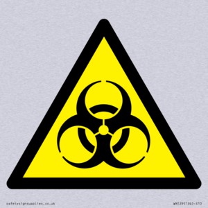 WN129: W009 Warning: Biological hazard