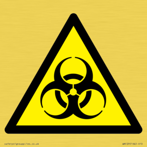 WN129: W009 Warning: Biological hazard