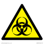 WN129: W009 Warning: Biological hazard
