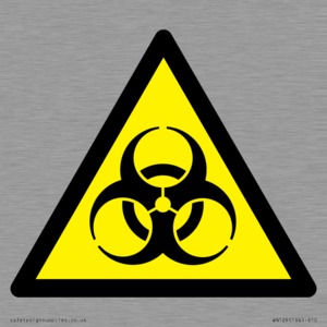 WN129: W009 Warning: Biological hazard