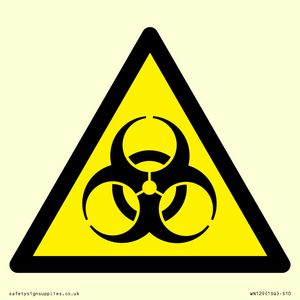 WN129: W009 Warning: Biological hazard