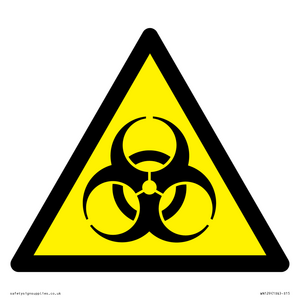WN129: W009 Warning: Biological hazard