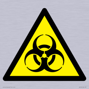 WN129: W009 Warning: Biological hazard