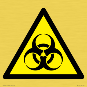 WN129: W009 Warning: Biological hazard
