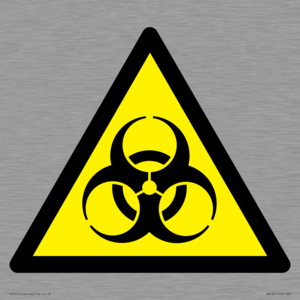 WN129: W009 Warning: Biological hazard
