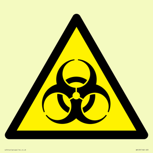 WN129: W009 Warning: Biological hazard