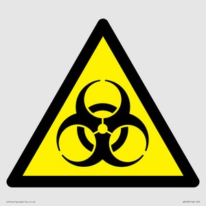 WN129: W009 Warning: Biological hazard