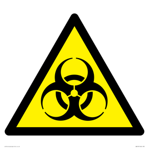 WN129: W009 Warning: Biological hazard