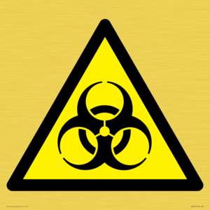 WN129: W009 Warning: Biological hazard