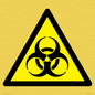 WN129: W009 Warning: Biological hazard