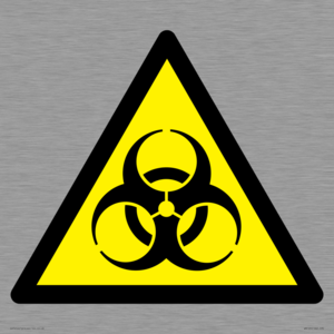 WN129: W009 Warning: Biological hazard