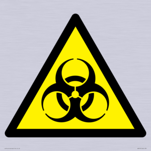 WN129: W009 Warning: Biological hazard