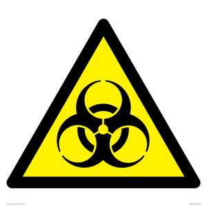WN129: W009 Warning: Biological hazard