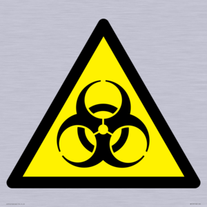 WN129: W009 Warning: Biological hazard