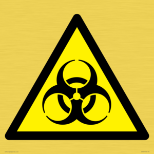 WN129: W009 Warning: Biological hazard