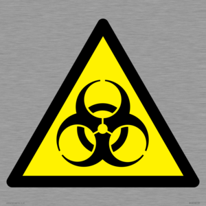 WN129: W009 Warning: Biological hazard