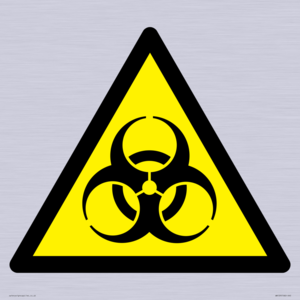 WN129: W009 Warning: Biological hazard
