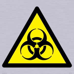 WN129: W009 Warning: Biological hazard